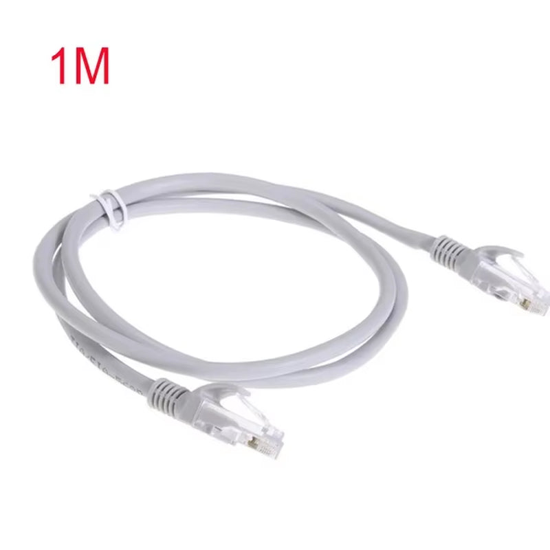 Cable Ethernet De Alta Velocidad Cat5E RJ45 Cable De Red LAN Enrutador De Ordenador Patch Cord , 1M/5M/10M/15M/20M/30M/50M